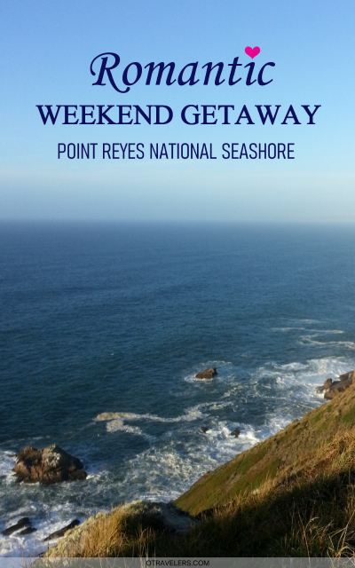 Romantic Weekend Getaway at Point Reyes National Seashore overview of ocean from coastal ridge